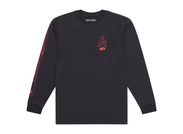 Troy Lee Designs Torched triko s dlouhým rukávem Carbon