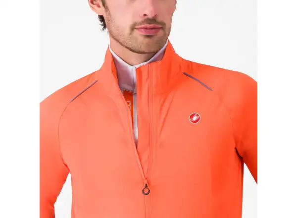 Castelli Emergency 3 Rain Jacket pánská bunda Brilliant Orange