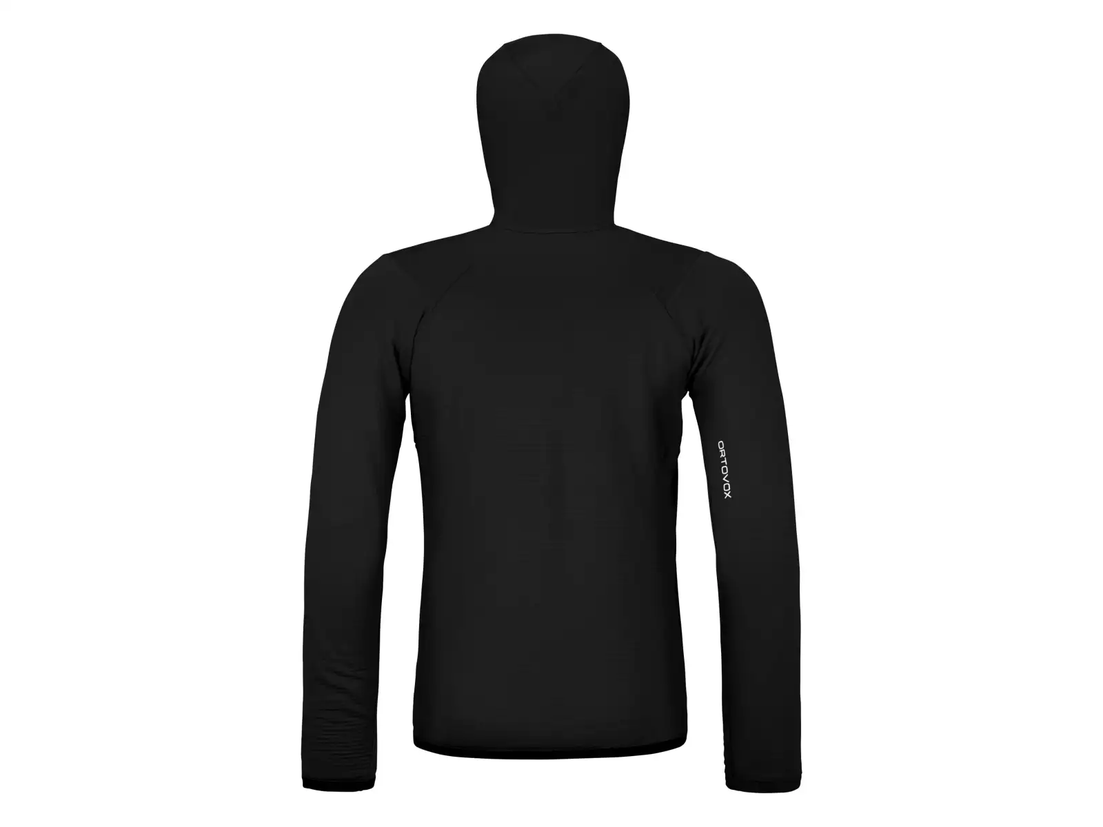 Ortovox Fleece Grid Hoody pánská mikina Black Raven