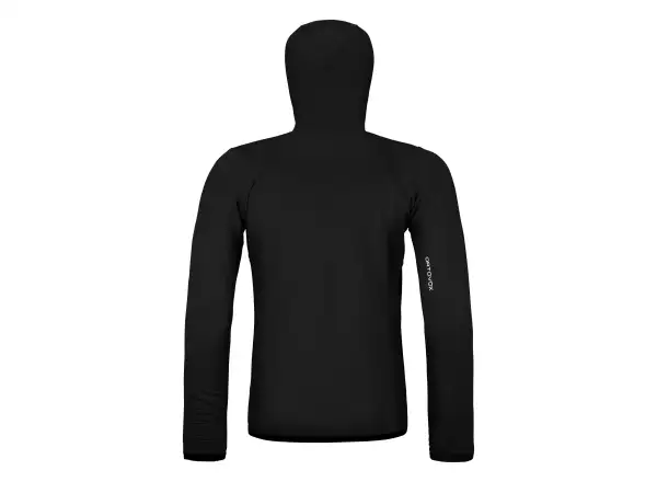 Ortovox Fleece Grid Hoody pánská mikina Black Raven
