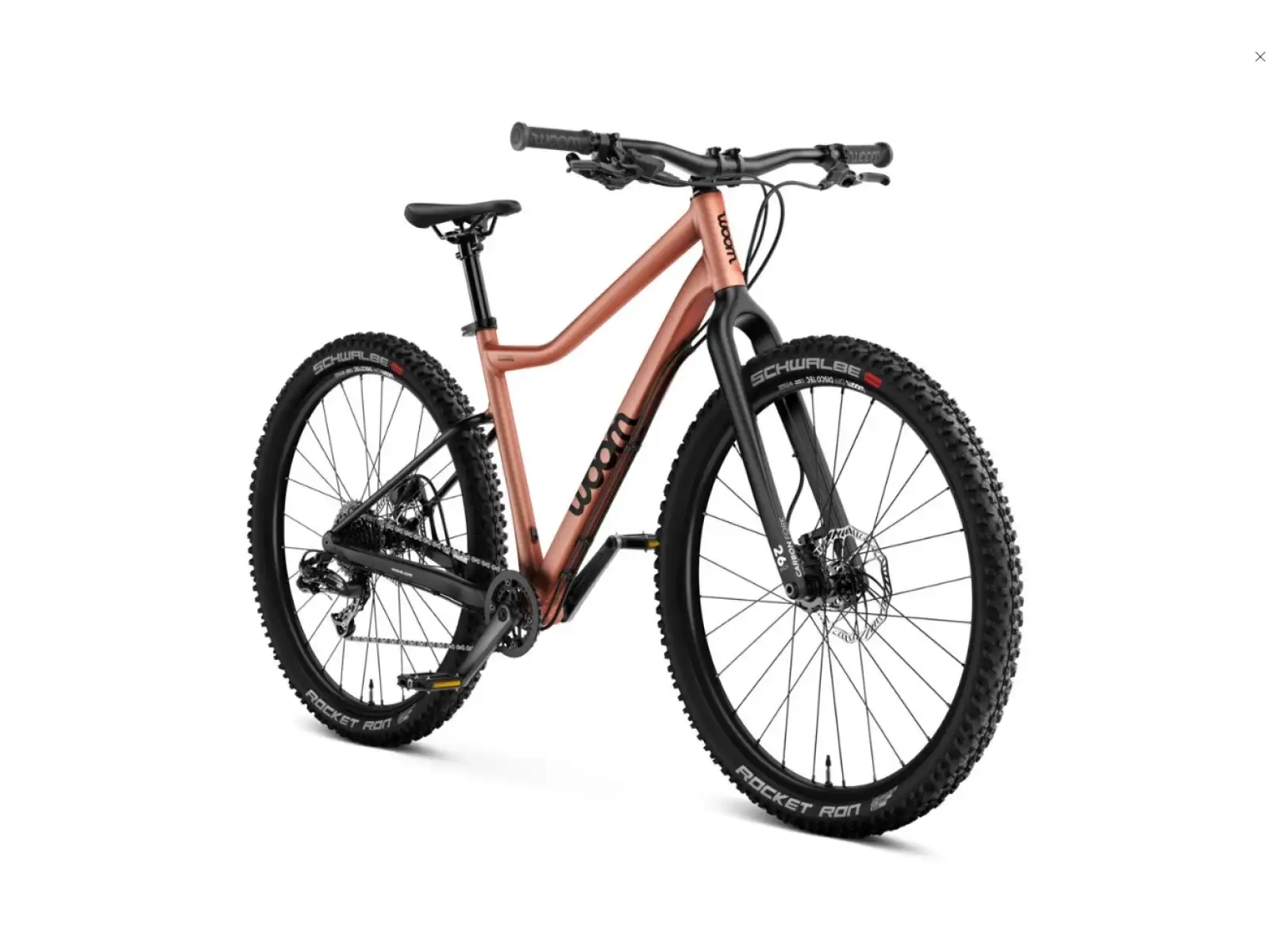 Woom 6 OFF dětské kolo 26" Copper