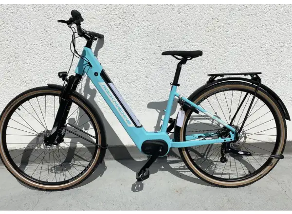 Rock Machine Ebike CrossRide INT e425 Lady Gloss Mint/White krosové elektrokolo