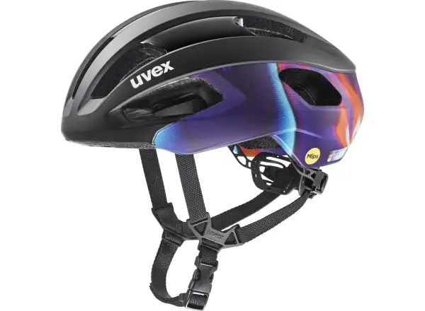 Uvex Rise Pro MIPS přilba Black/Galaxy