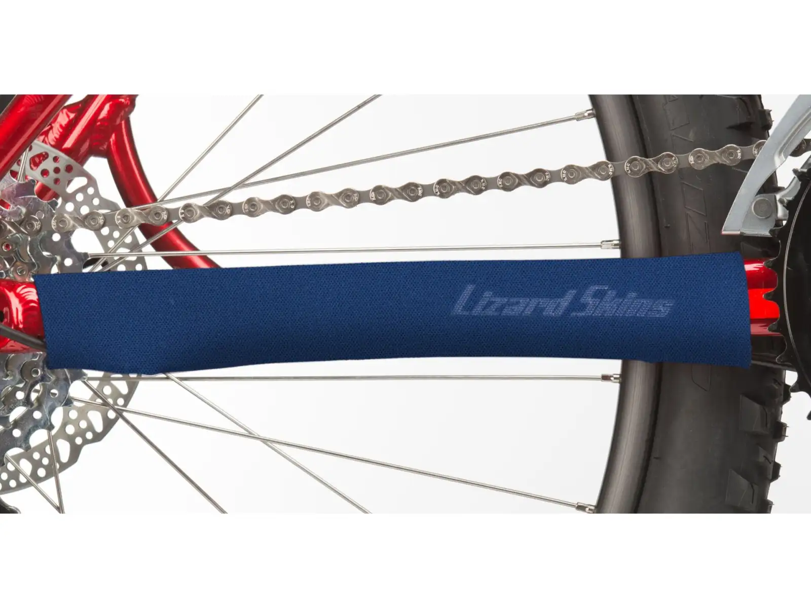 Lizard Skins Neoprene Chainstay Protector Small ochrana rámu modrá