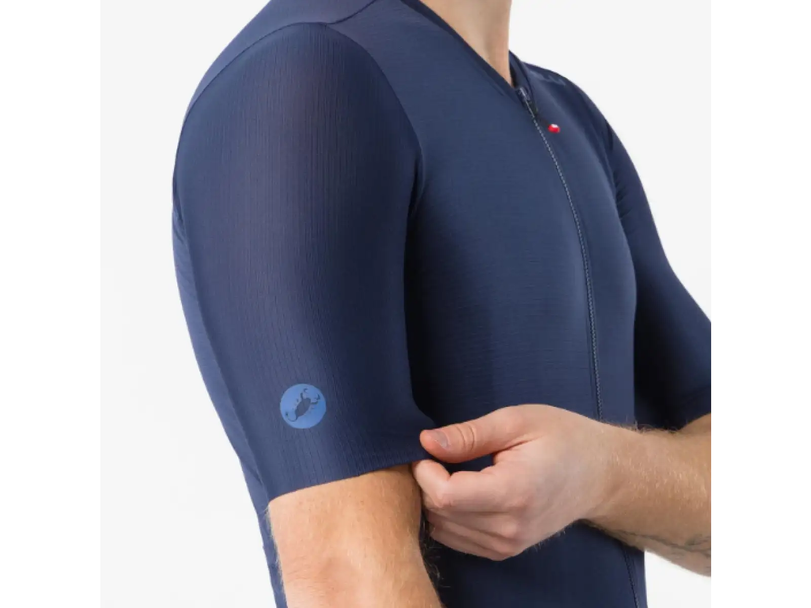 Castelli Espresso 2 pánský dres krátký rukáv Belgian Blue