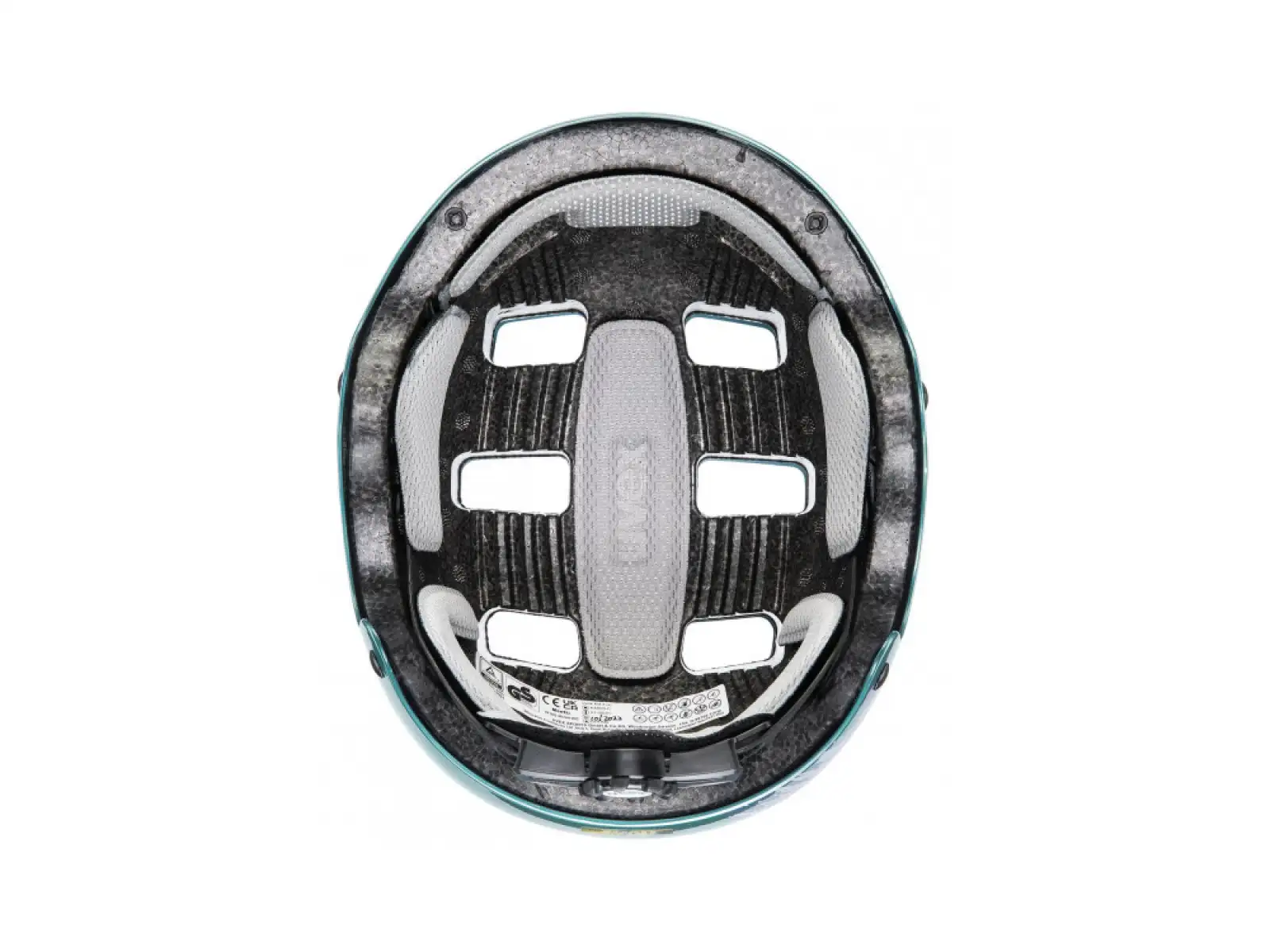 Uvex Kid 3 dětská přilba Teal/Silver