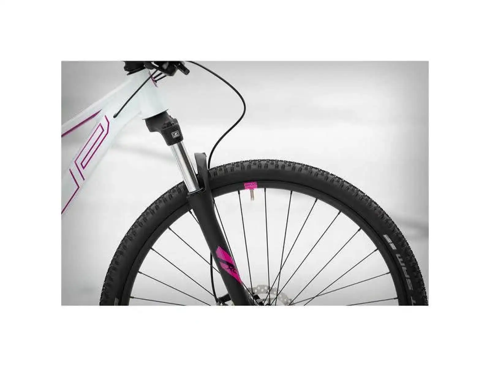 Superior XC 819 W Gloss White Metallic/Purple dámské horské kolo
