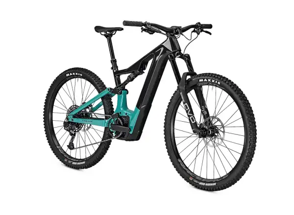 Focus Jam2 8.7 DI 625Wh horské elektrokolo Carbon Raw Glossy / Bluegreen Glossy