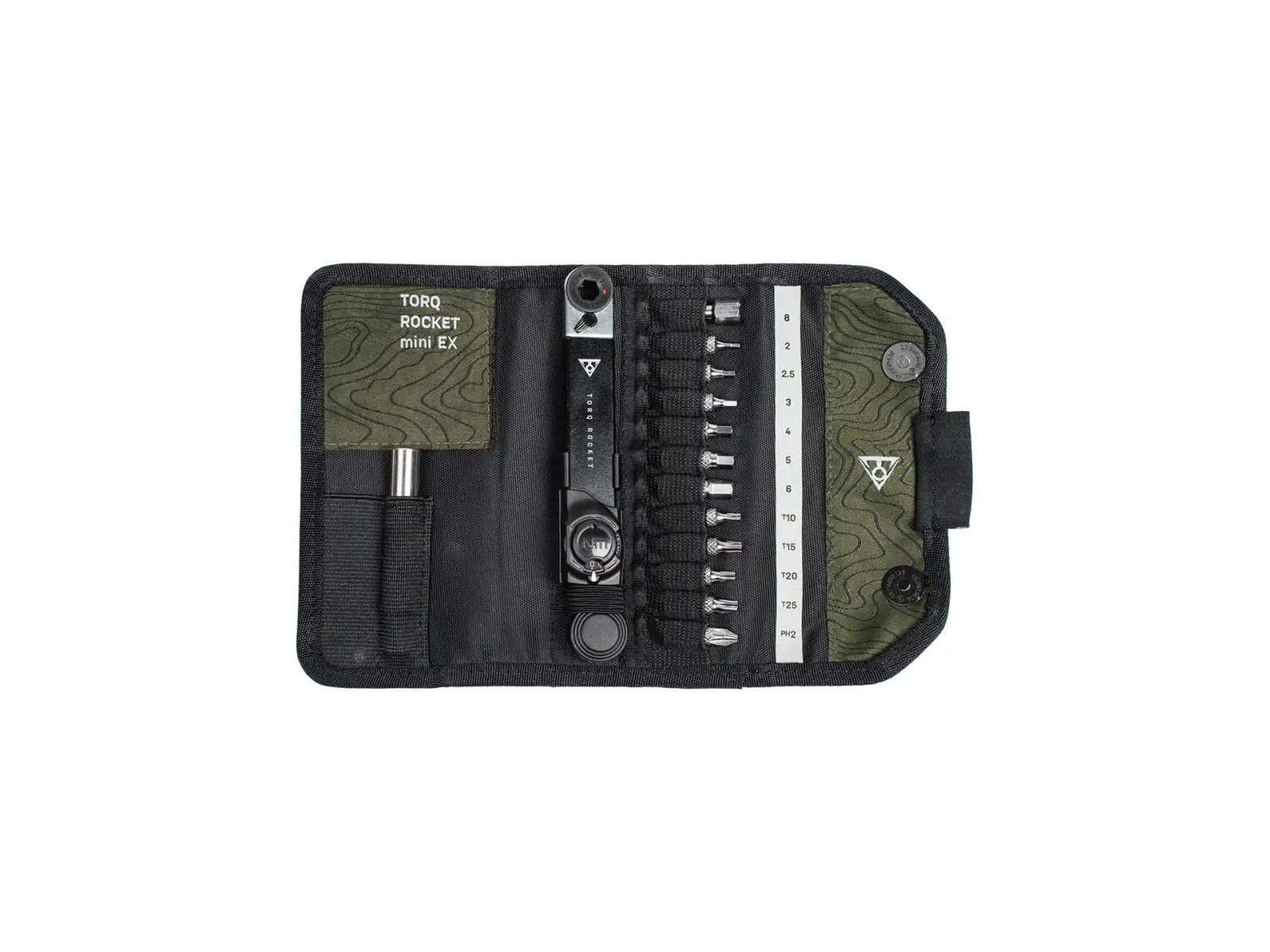 Topeak Torq Rocket mini EX sada nářadí s ráčnou
