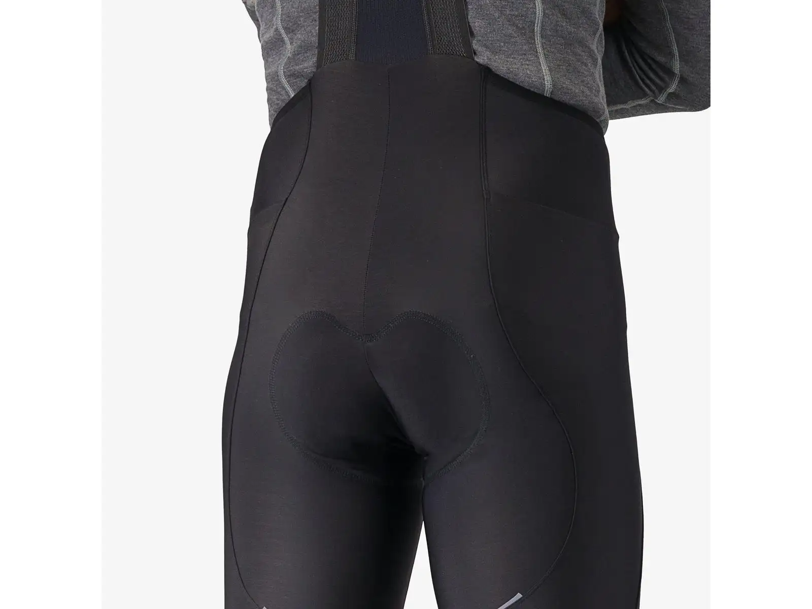 Castelli Espresso Bibtight pánské kalhoty s laclem a vložkou Black