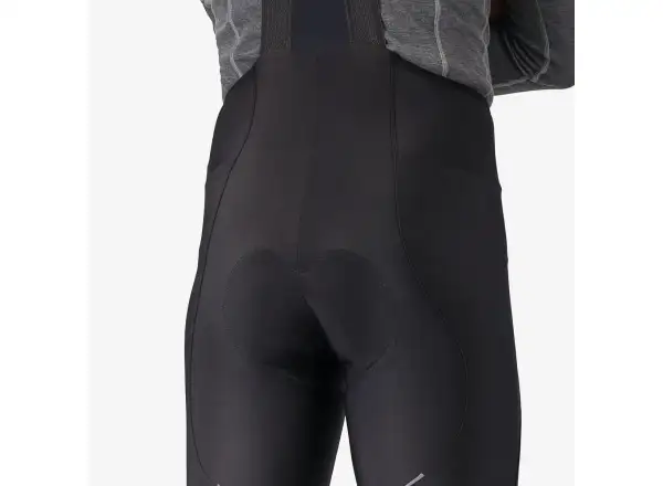 Castelli Espresso Bibtight pánské kalhoty s laclem a vložkou Black