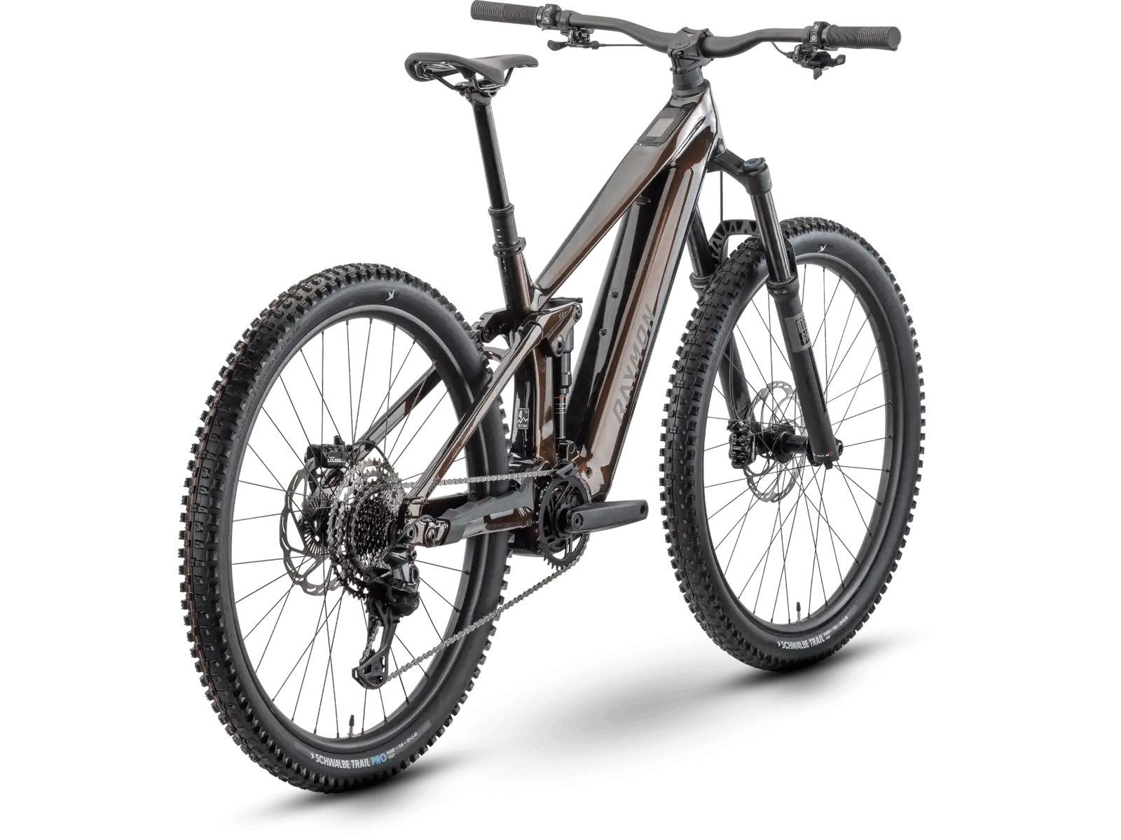Raymon Durok Pro 29" 11s XT celoodpružené elektrokolo Toffeebrown