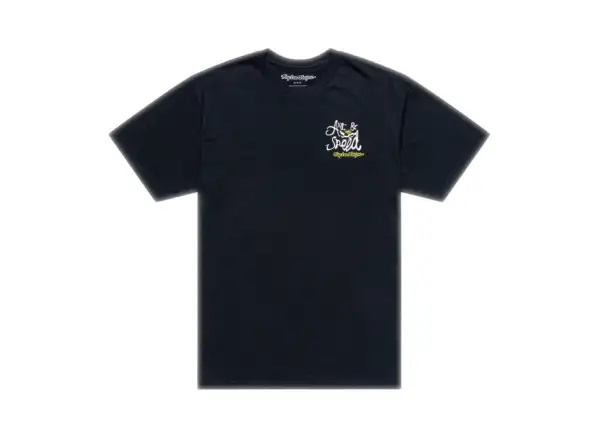 Troy Lee Designs Heritage  pánské triko krátký rukáv Black