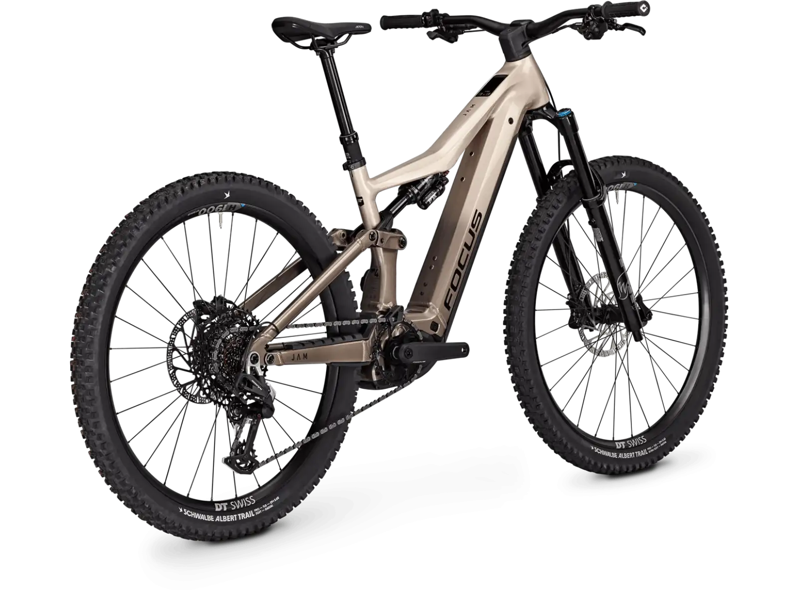 Focus JAM 9 800Wh celoodpružené elektrokolo Adamantsilver / Crystalgrey