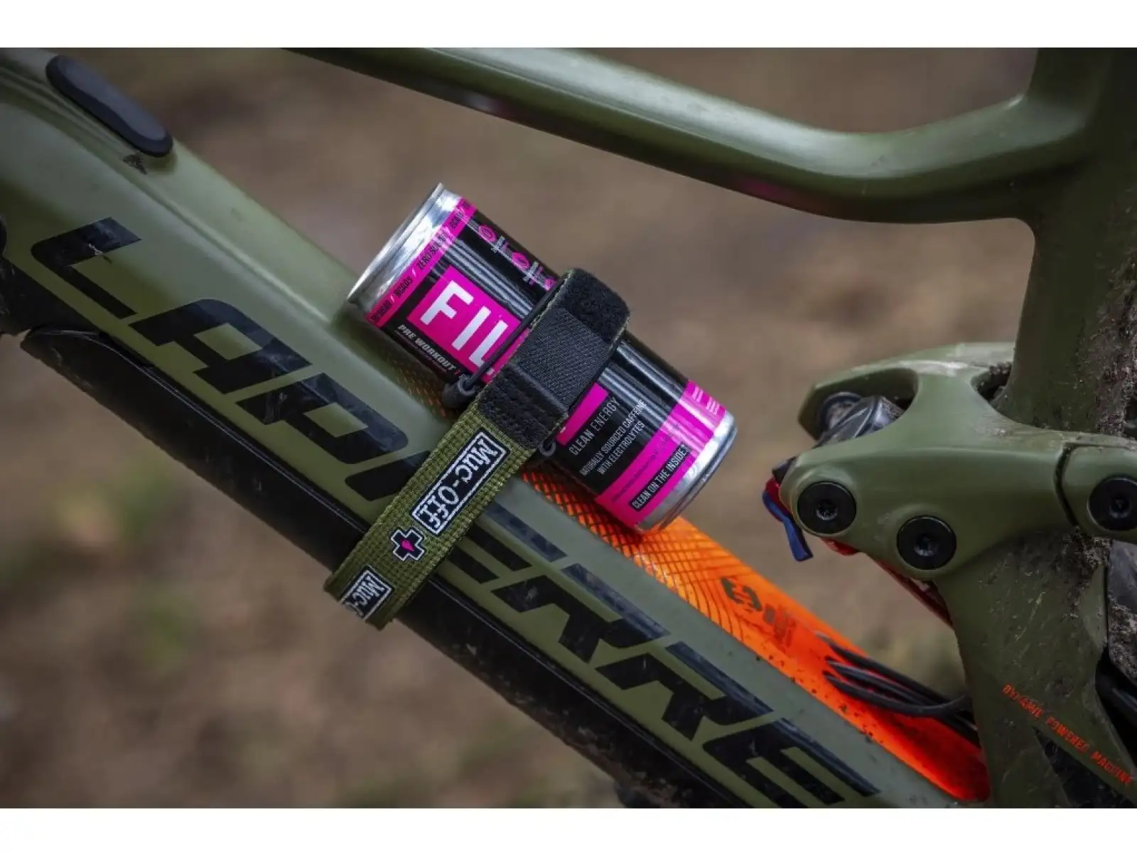 Muc Off Utility Frame Strap popruh na uchycení k rámu zelená