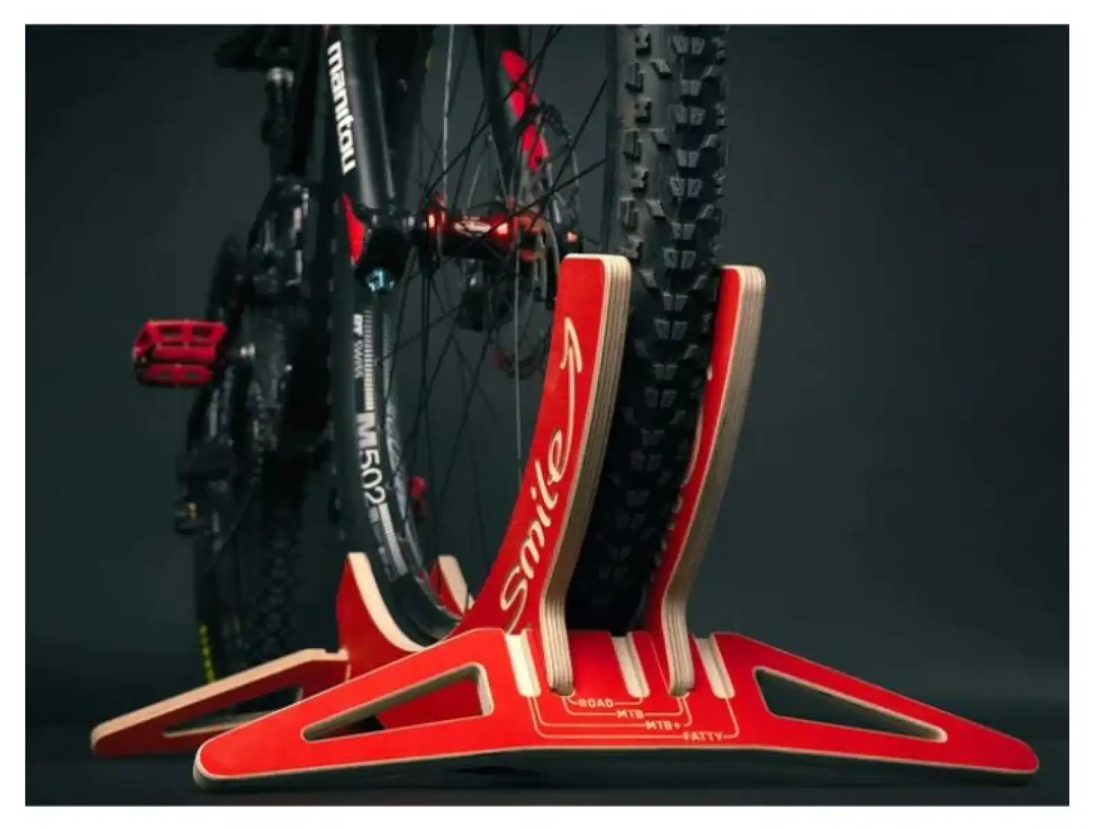 MTB Hopper Smile stojan na kolo Red
