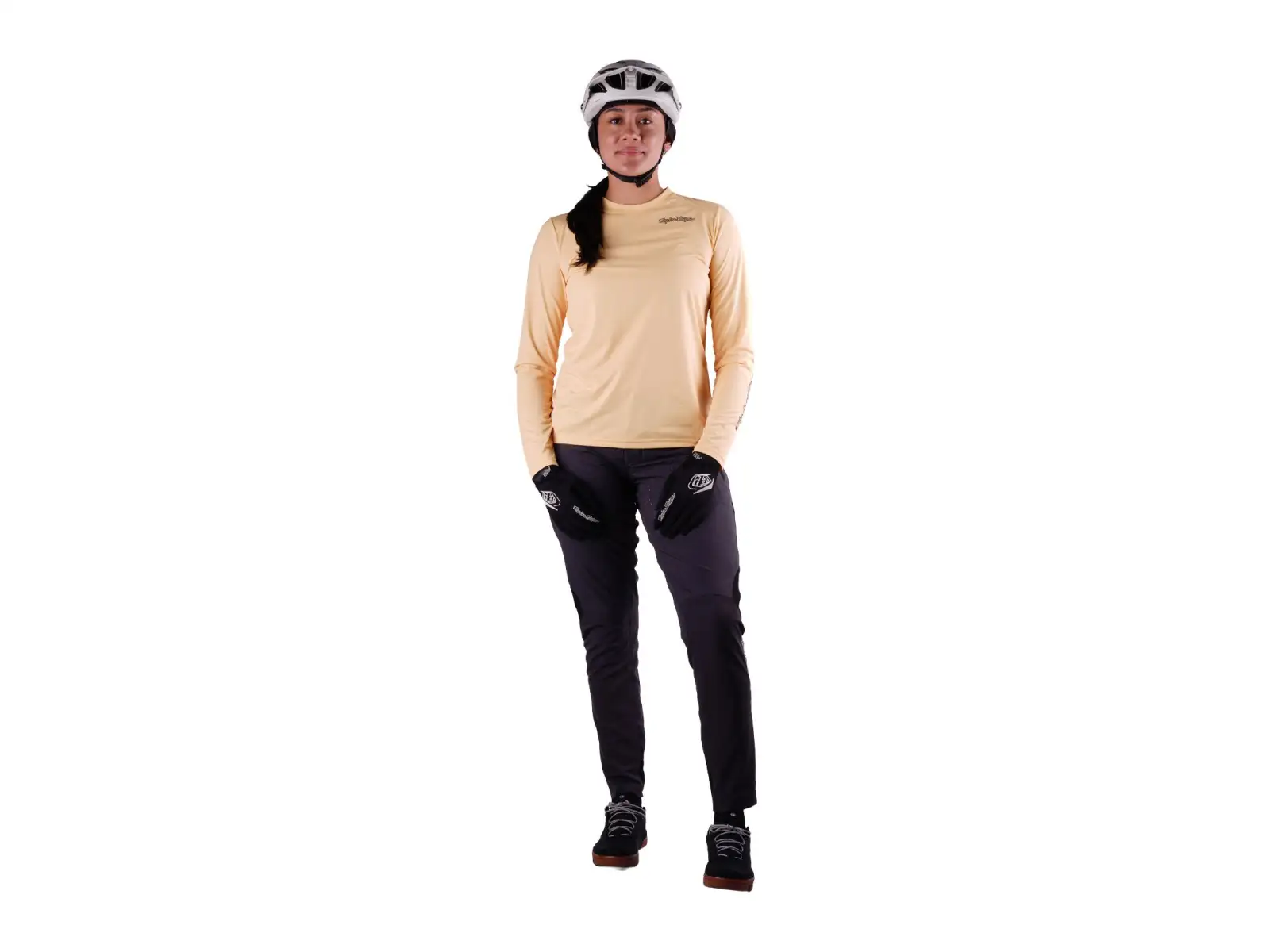 Troy Lee Designs Lilium Pro dámský dres s dlouhým rukávem Butter