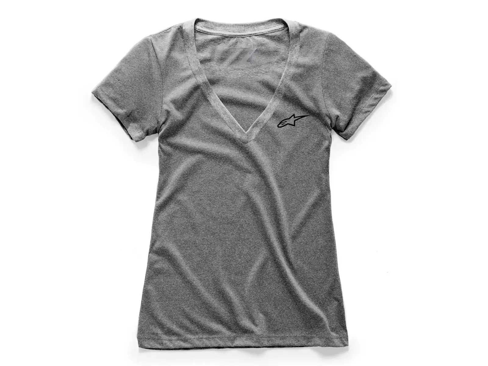 Alpinestars Womens Ageless Vneck dámské triko krátký rukáv grey heather