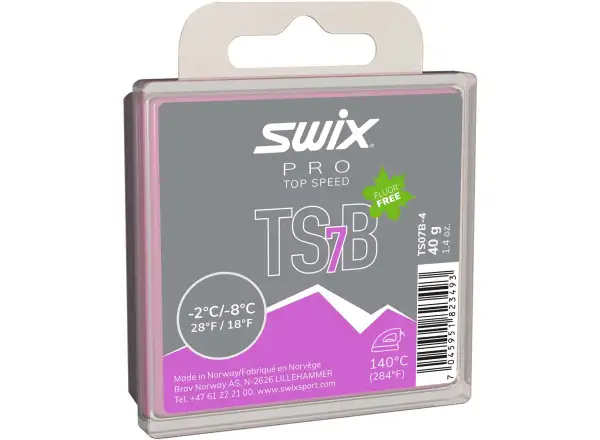 Swix TS07B Top Speed skluzný vosk 40 g