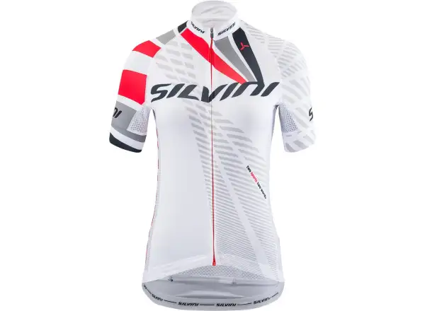 Silvini Team dámský dres krátký rukáv white/red