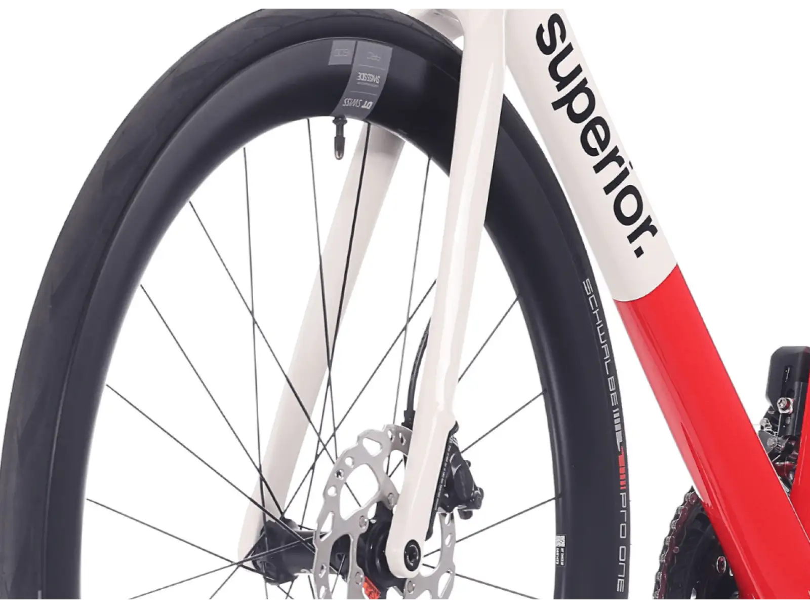 Superior RR 9.6 silniční kolo Gloss Red / White