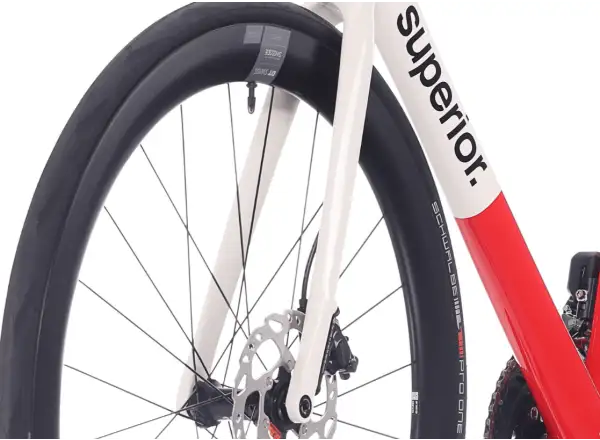 Superior RR 9.6 silniční kolo Gloss Red / White
