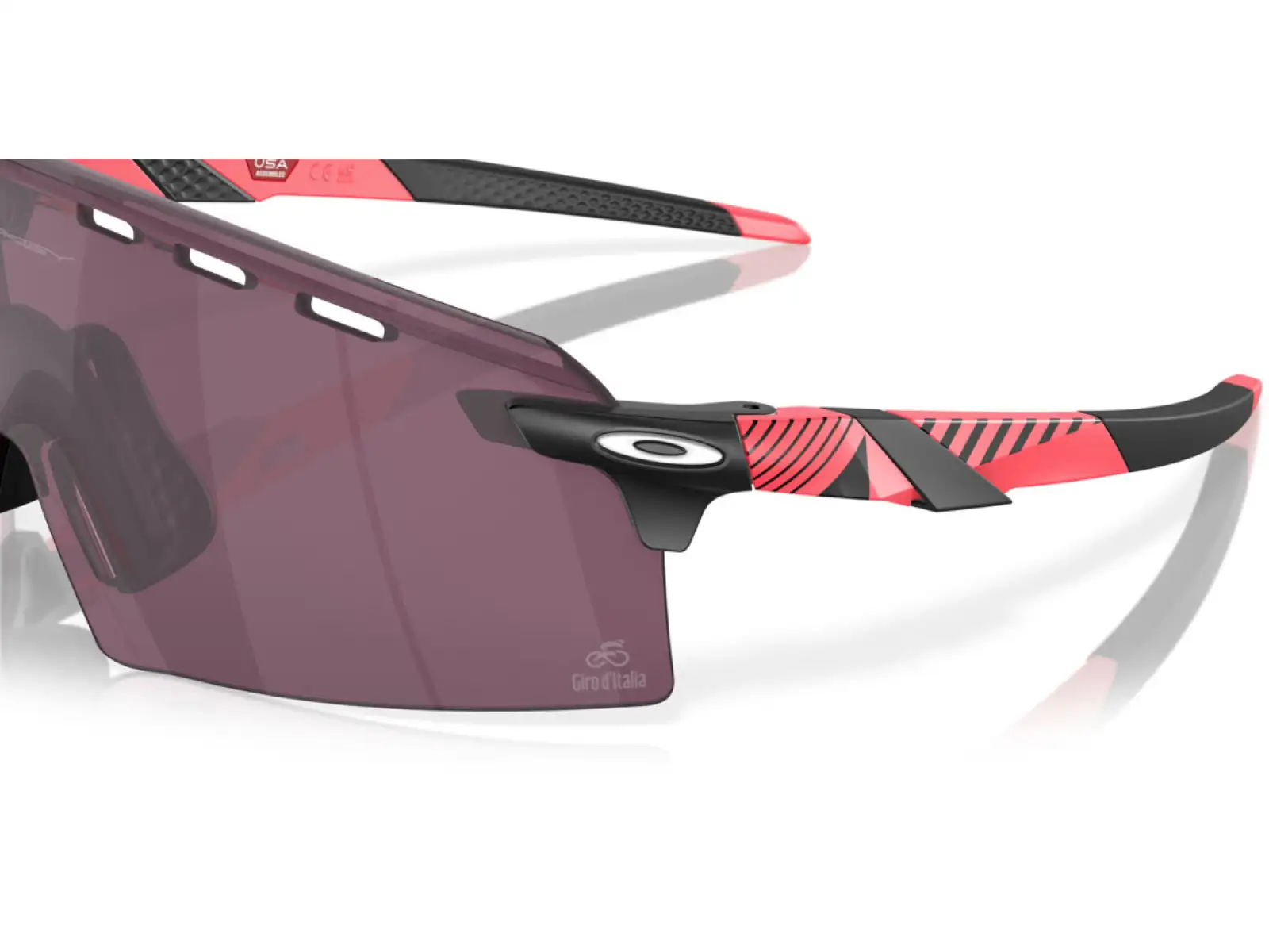 Oakley Encoder Strike Vented sluneční brýle GDI Pink/Prizm Road Black