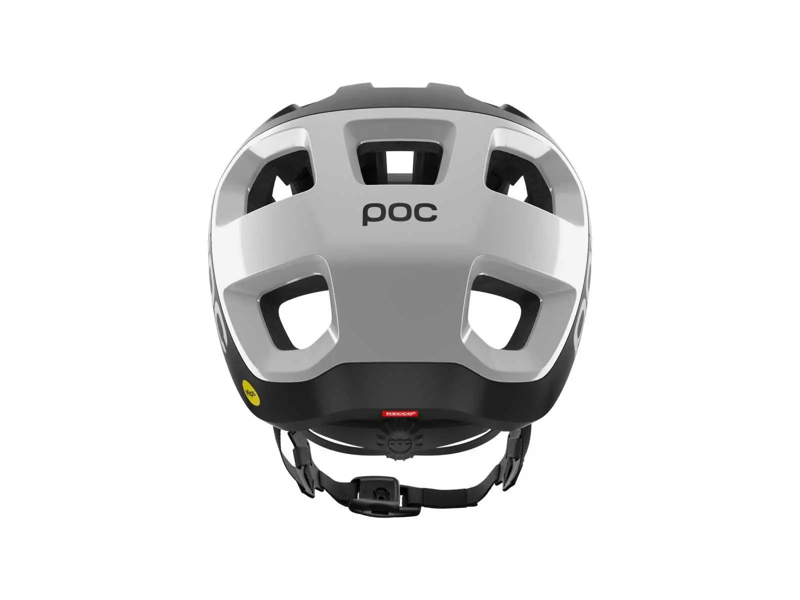 POC Cularis přilba Uranium Black Matt/Hydrogen White/Logo