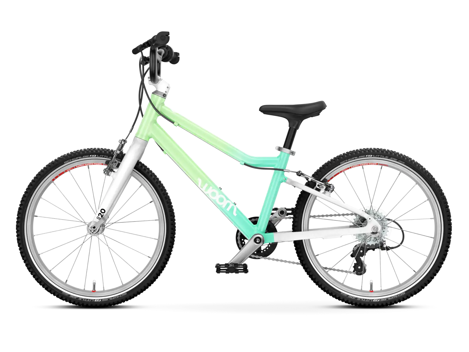 Woom GO 4 dětské kolo 20 Spearmint Crush Limited
