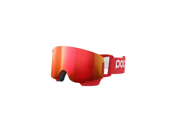 POC Nexal Mid lyžařské brýle Prismane Red/Partly Sunny Red