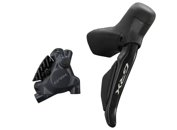 Shimano GRX Di2 BR-RX410 + ST-RX715 kotoučová brzda zadní (pravá), J-kit, polymer