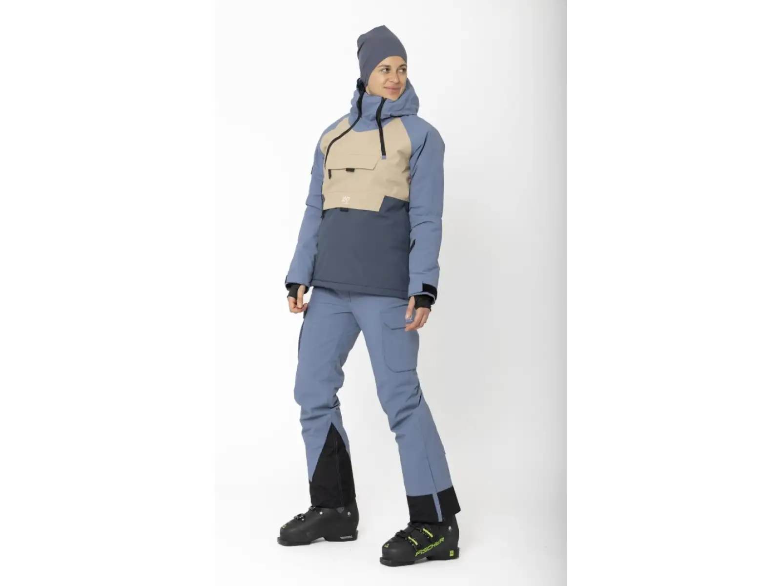 2117 of Sweden Nelkerim dámská lyžařská bunda Dusty Blue