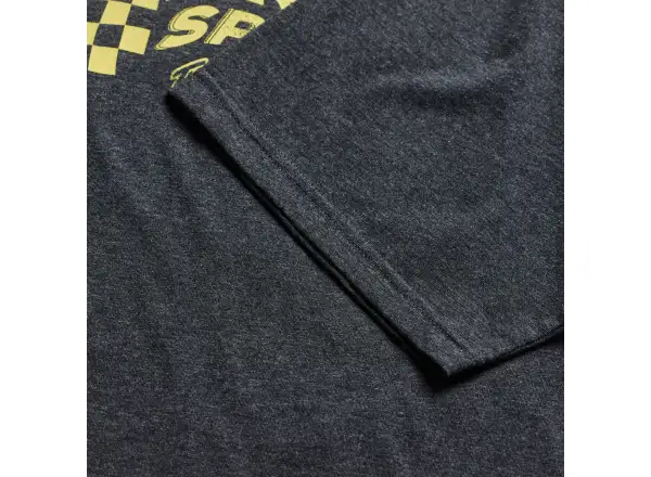 Troy Lee Designs Finish Line pánské triko krátký rukáv Black heather