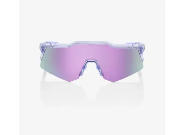 100% SPEEDCRAFT XS HiPER Lavender brýle se zrcadlovými skly průhledná/fialová