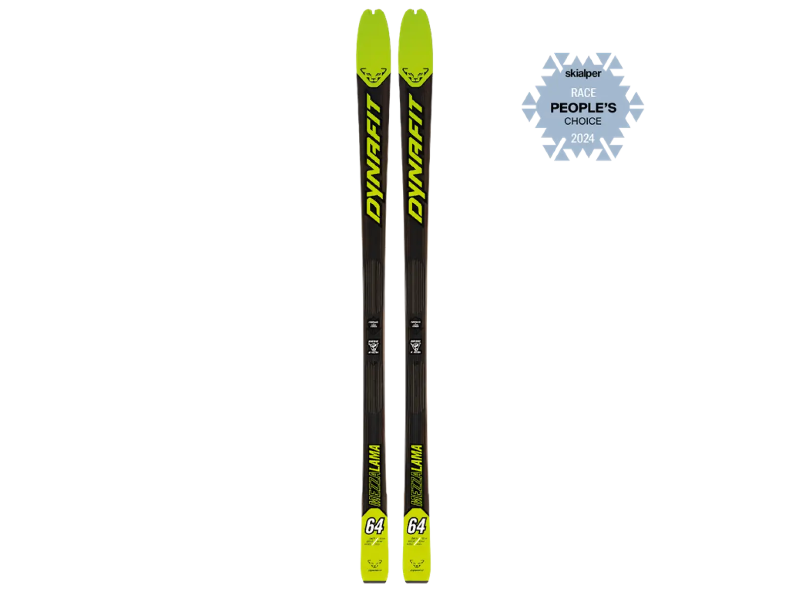 Dynafit Mezzalama skialpové lyže Black/Yellow