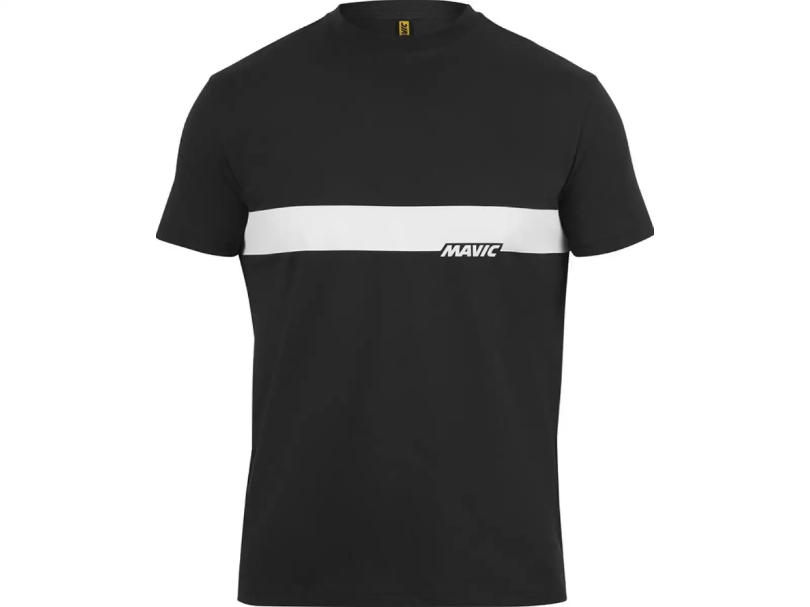 Mavic Corporate Stripe pánské triko krátký rukáv Black Corde