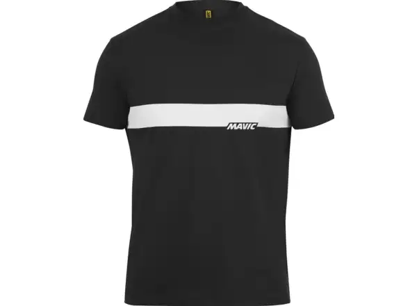 Mavic Corporate Stripe pánské triko krátký rukáv Black Corde