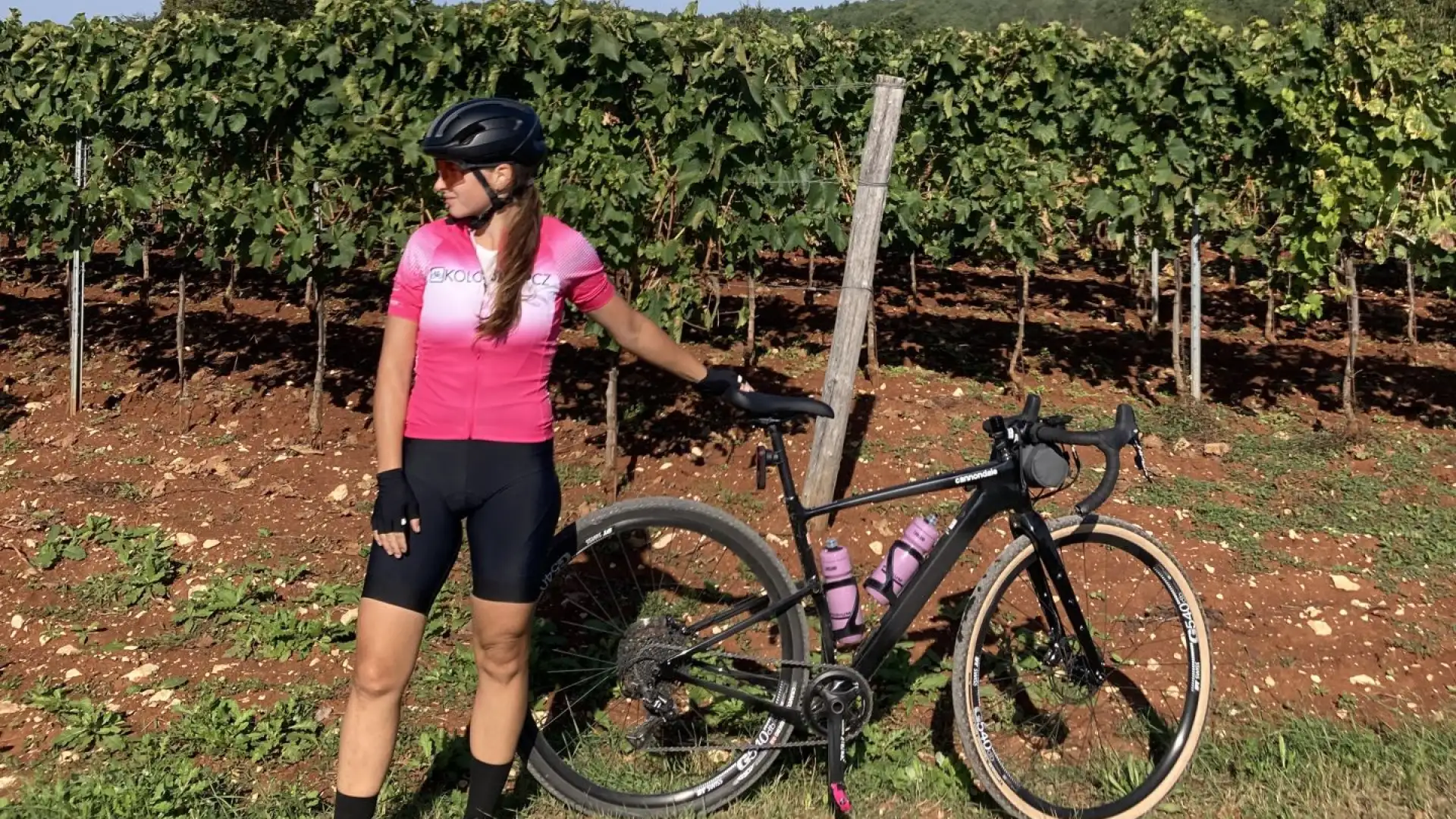 Ambasadorka Klára testovala gravel Cannondale Topstone v Chorvatsku