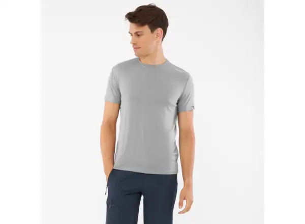 Viking Lenta Bamboo pánské triko krátký rukáv Grey