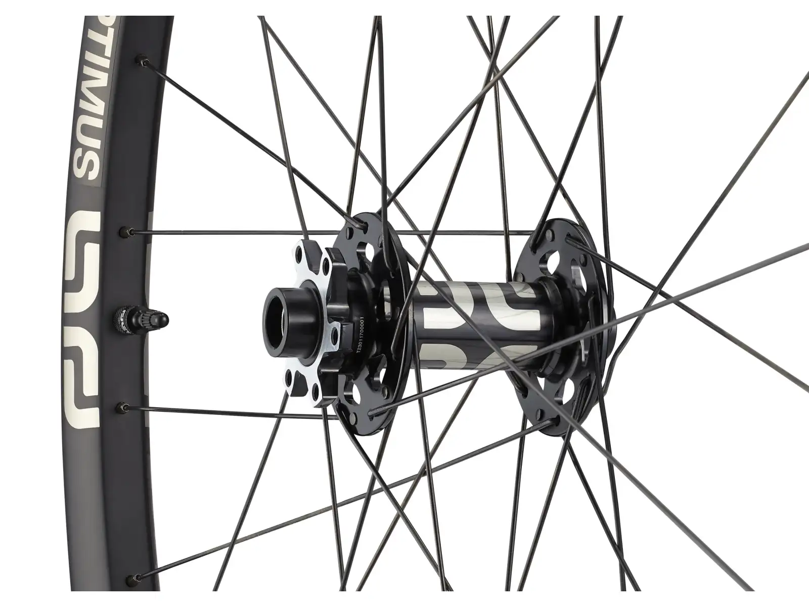 E-13 Optimus Race Carbon Boost 29" přední vypletené kolo Black