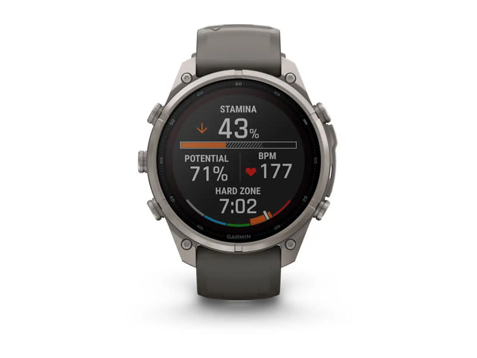 Garmin Fénix 9 Pro inReach Solar 47 mm chytré hodinky Titanium Pebble Gray/Silver Gray