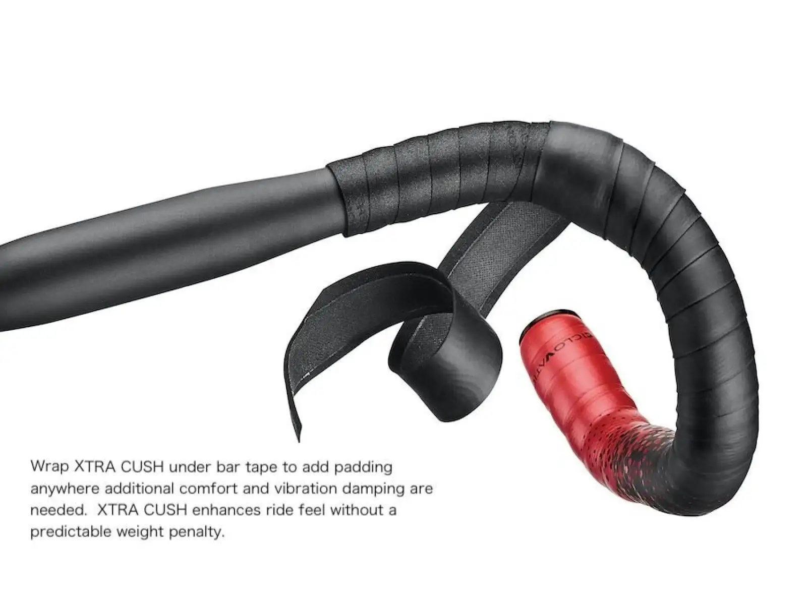 Ciclovation Xtra Cush podmotávka Matt Black