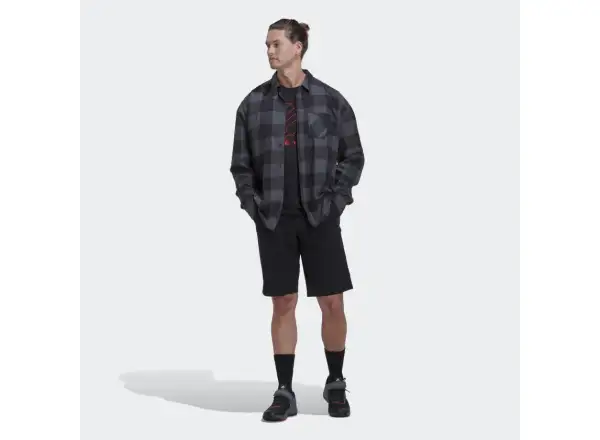 Five Ten Flannel pánská košile Grey Six/Black