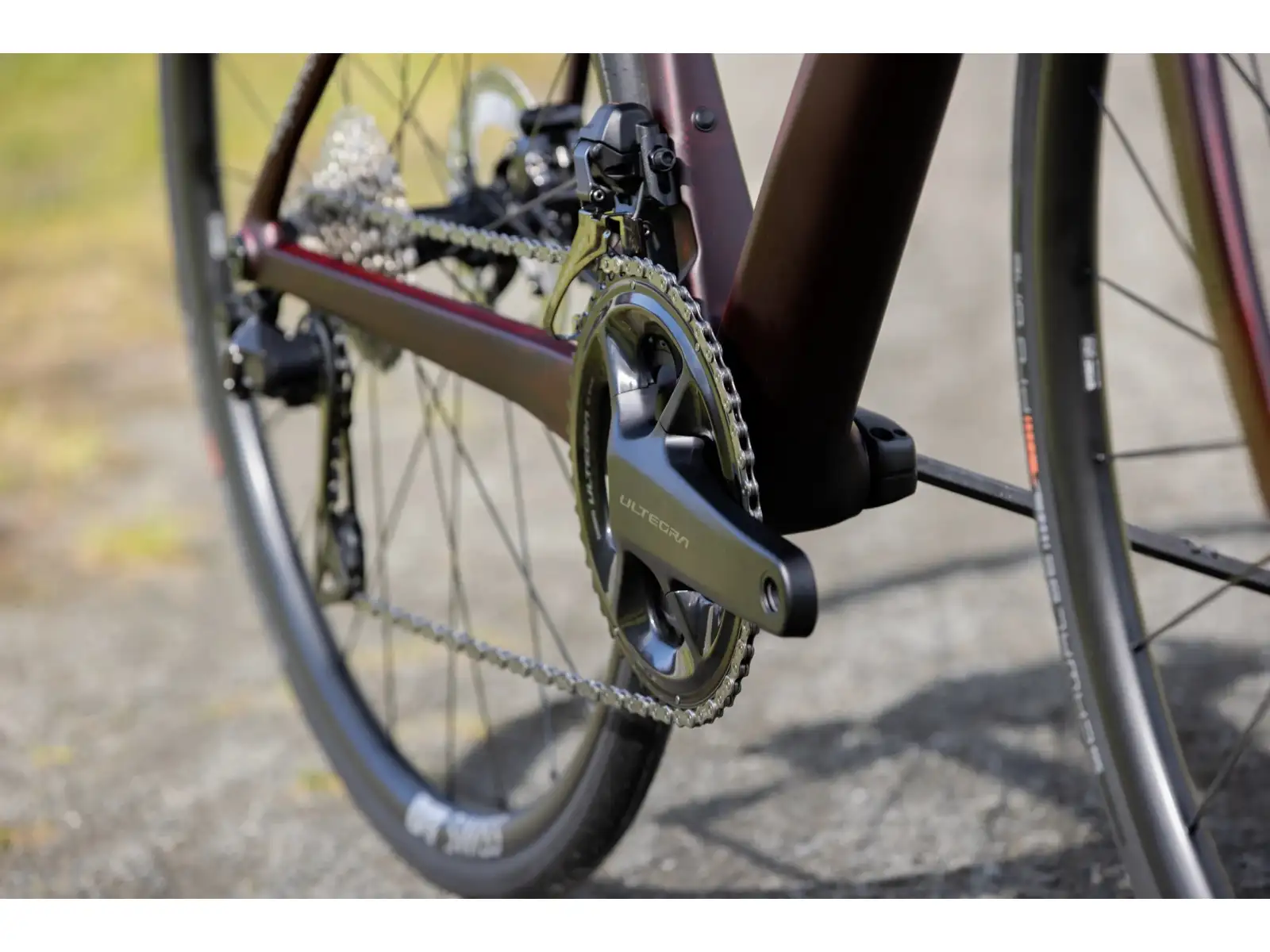 Superior XR 9.7 GF gravel kolo Gloss Carbon Red