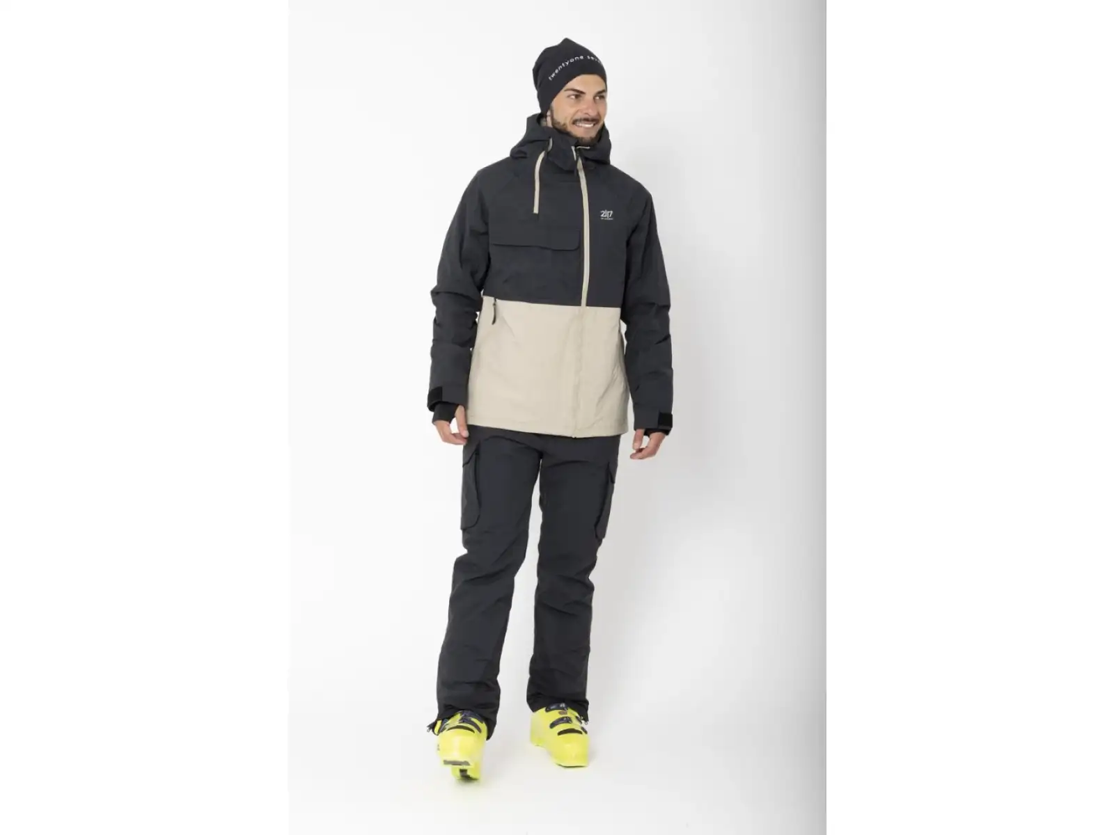 2117 of Sweden Krasse pánská lyžařská bunda Black