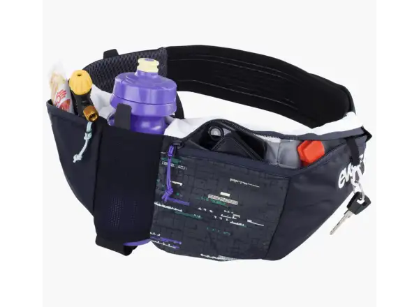 Evoc Hip Pouch Pro ledvinka 1 l + láhev 0,55 l Multicolour