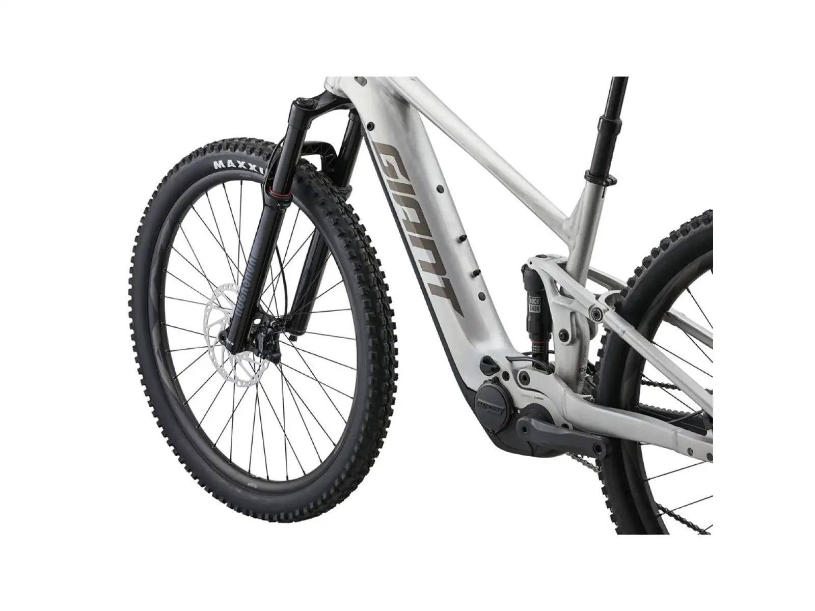 Giant Stance E+0 Pro horské elektrokolo raw aluminum
