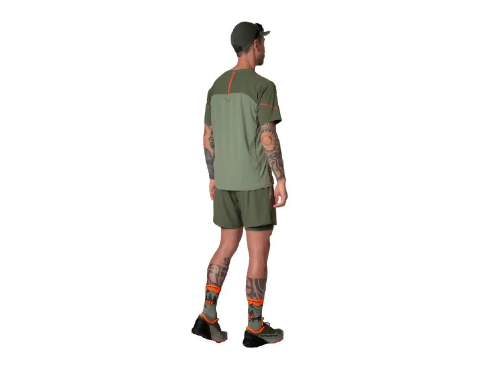 Dynafit Alpine Pro 2v1 pánské běžecké kraťasy Thyme