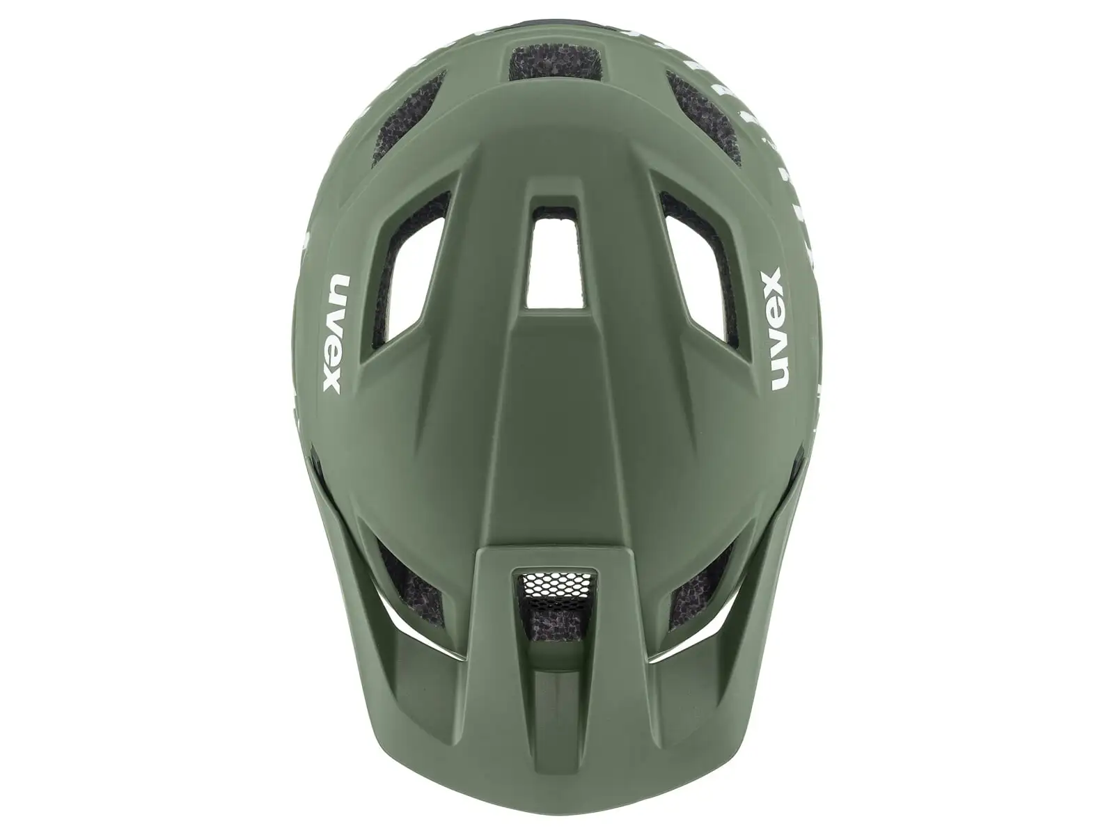 Uvex Access přilba Moss Green/White Matt