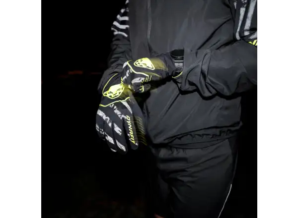 Dynafit Trail Reflective rukavice Black Out (5A30)